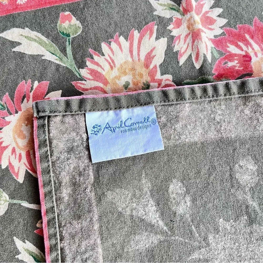 April Cornell Floral Placemats, Set Of Four